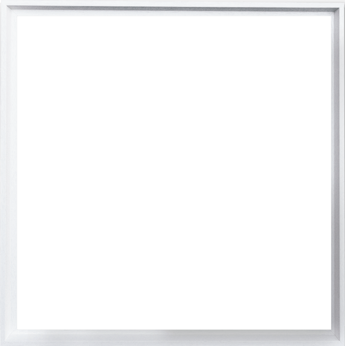 white frame