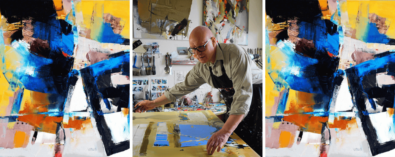 virgis atriste peintre carré artiste 