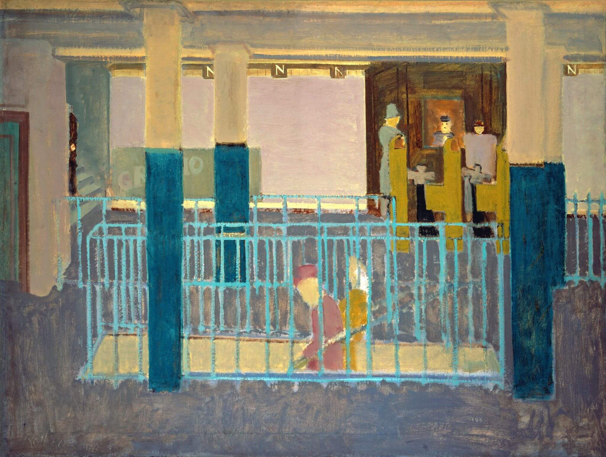 mark rothko entrance to subway 