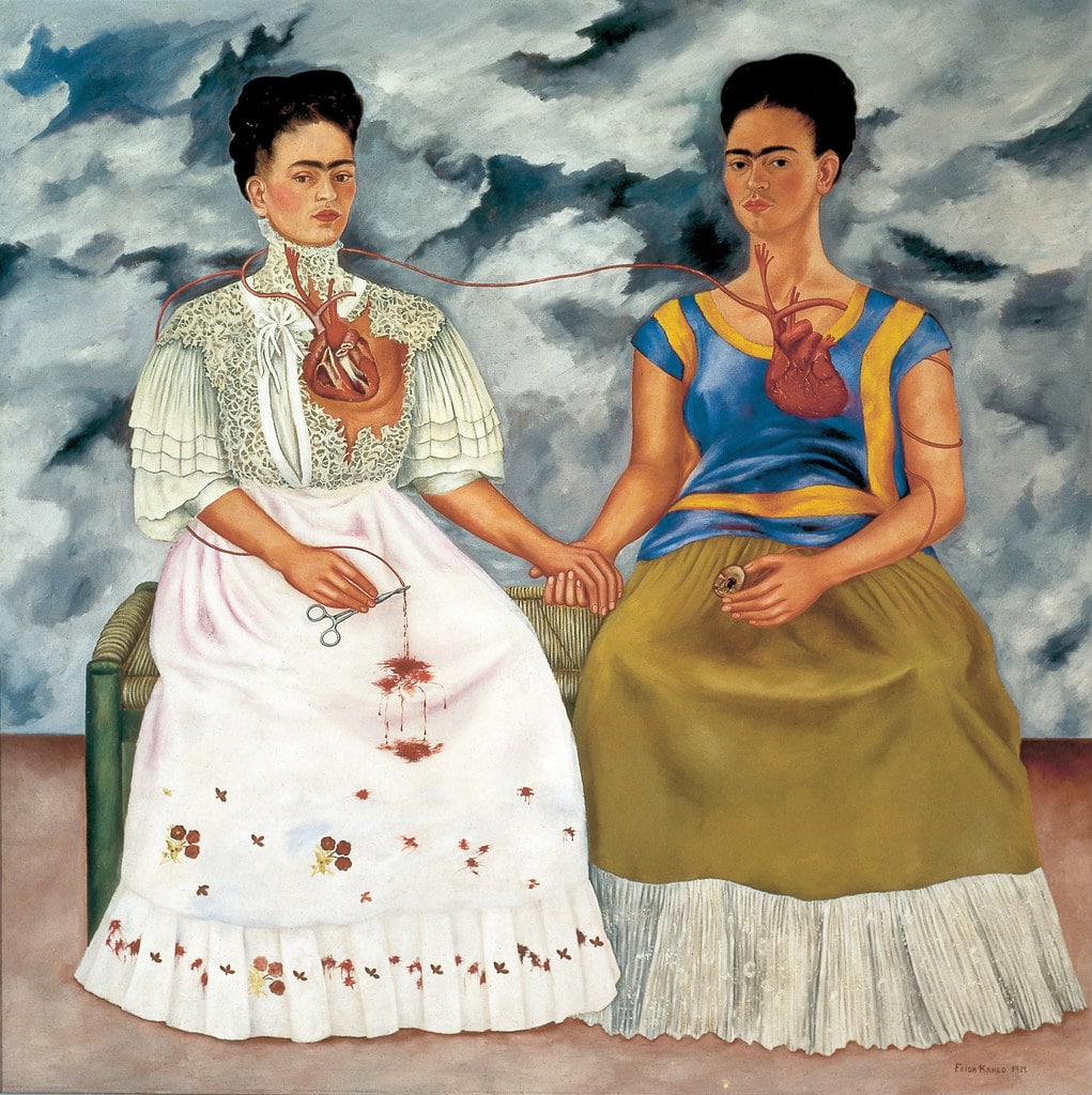 The Two Fridas painting