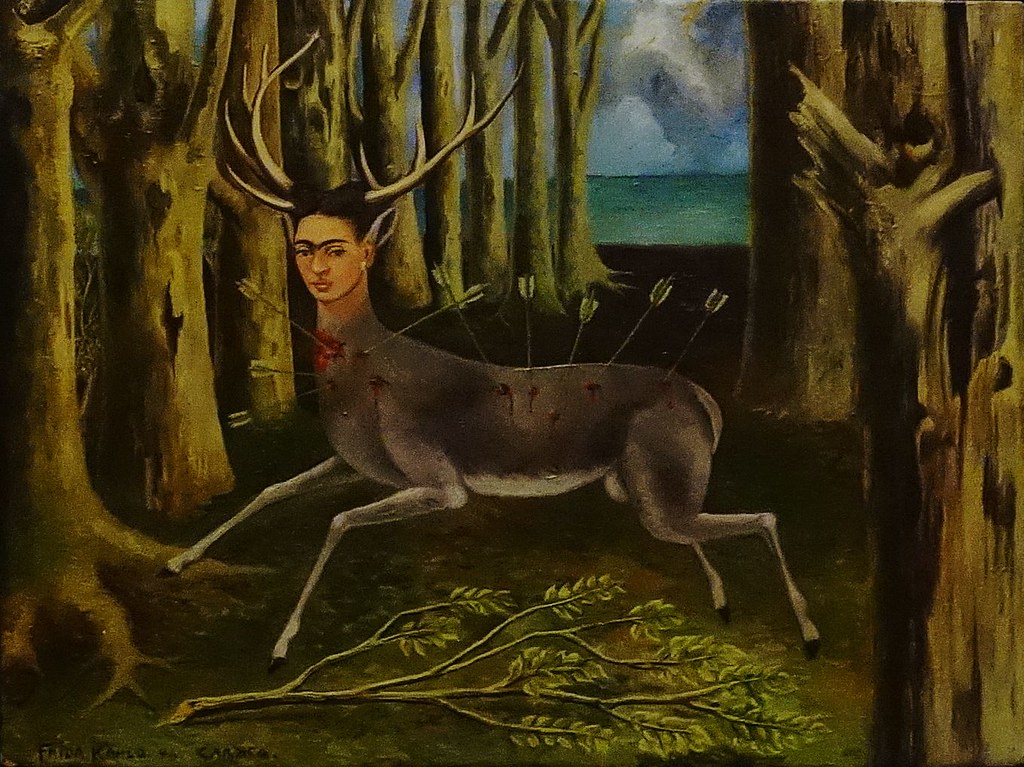 cerf blessé par frida kahlo