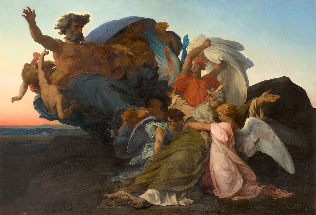 tableau La Mort de Moïse d'Alexandre Cabanel