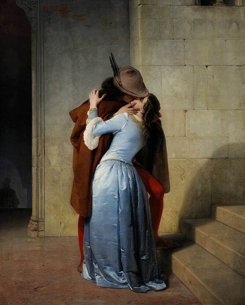 le baiser de francesco hayez