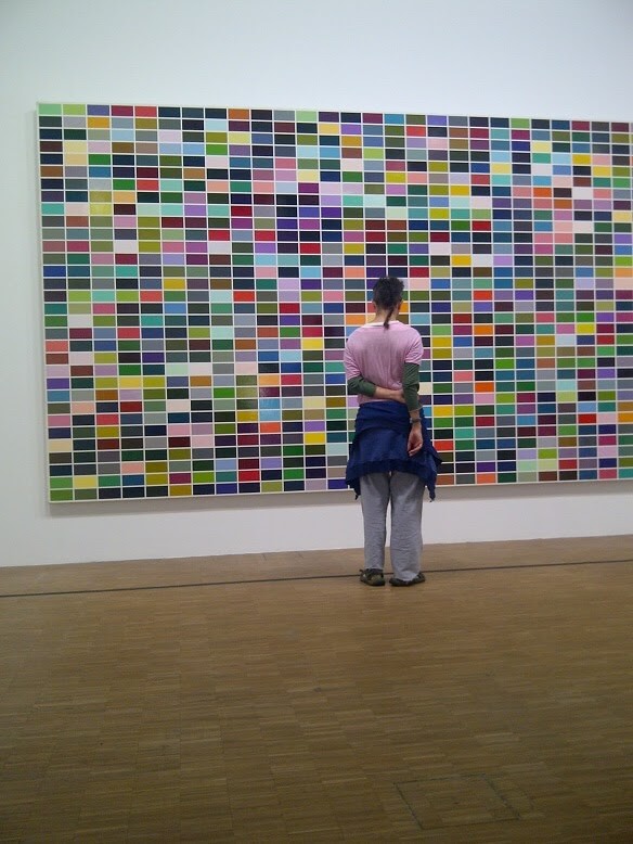 photo et peinture Gerhard Richter Farbtafel nuance de gris