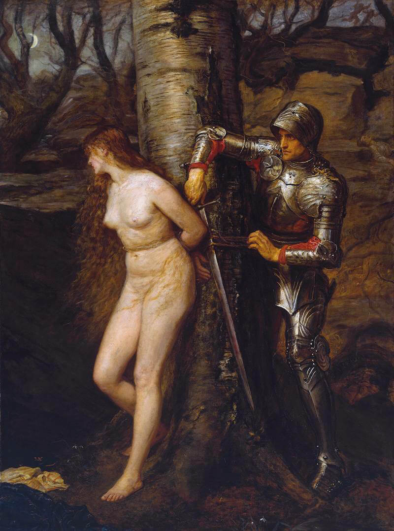 le chevalier errant nude art painting