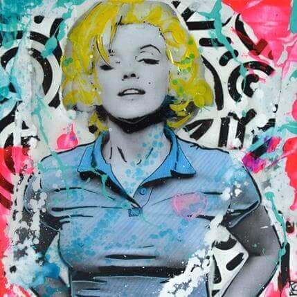 pop art marylin monroe tableaux pop art