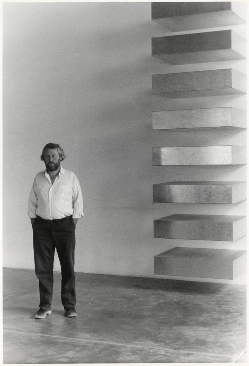  Donald Judd, stack minimalisme