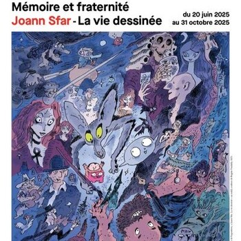 Exposition Mémoire et Fraternité, Joann Sfar, Mémorial du camp des Milles, Aix