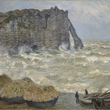 Exposition Etretar par delà des falaises, musée des Beaux-Arts Lyon