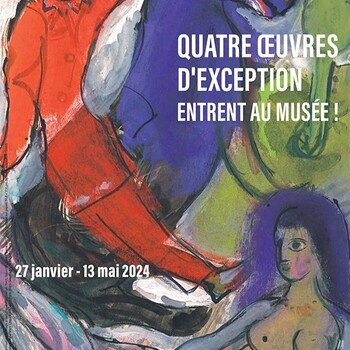 Exposition Nouvelles Acquisitions musée Marc Chagall Nice