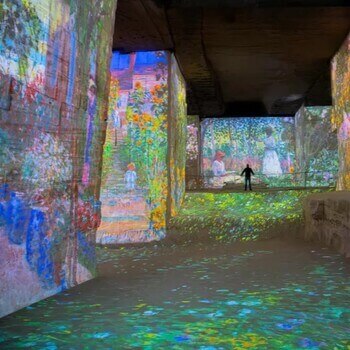 Exposition Monet Impressionniste, Carrières de Lumières Aix