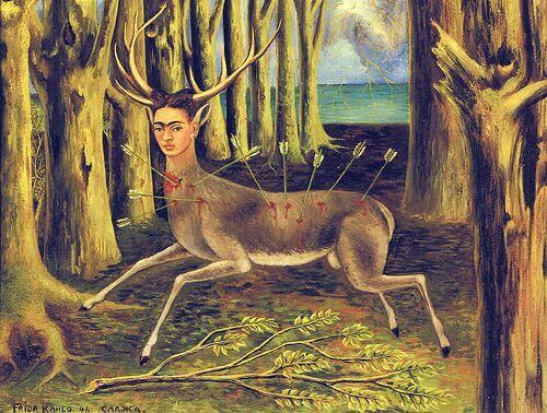 The Wounded Deer painting frida kahlo