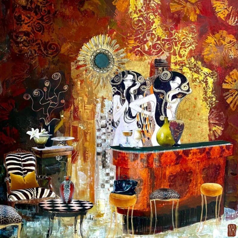 gustav klimt par romanelli karine