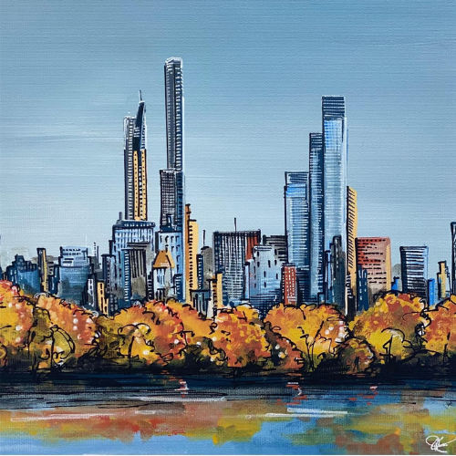 idée cadeau voyageur couleurs d'automne à New york