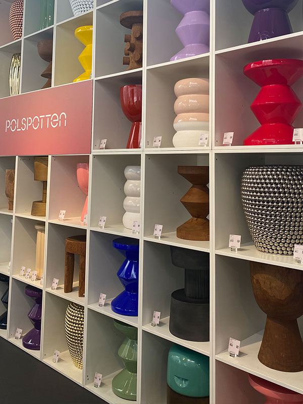 maison&objet paris 2023 - farbiger Hocker