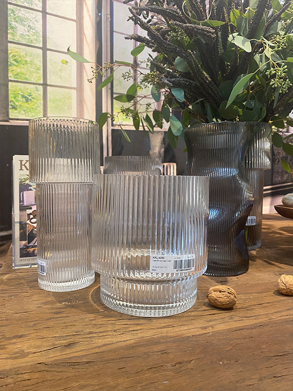 salon maison et objet - vase en verre design