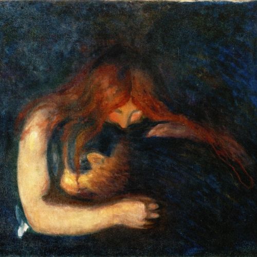 Munch's famous work The vampire