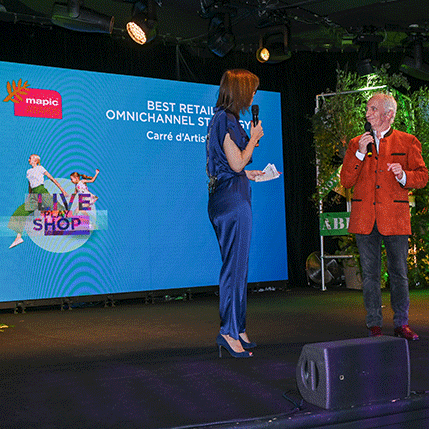Carré d’artistes lauréat de la meilleure stratégie omnicanale des MAPIC Awards 2022 !