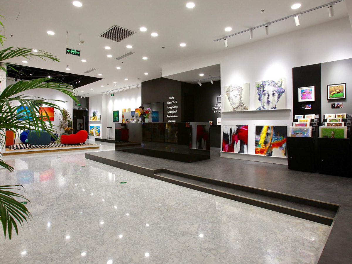 Galerie Pékin Financial District - intérieur