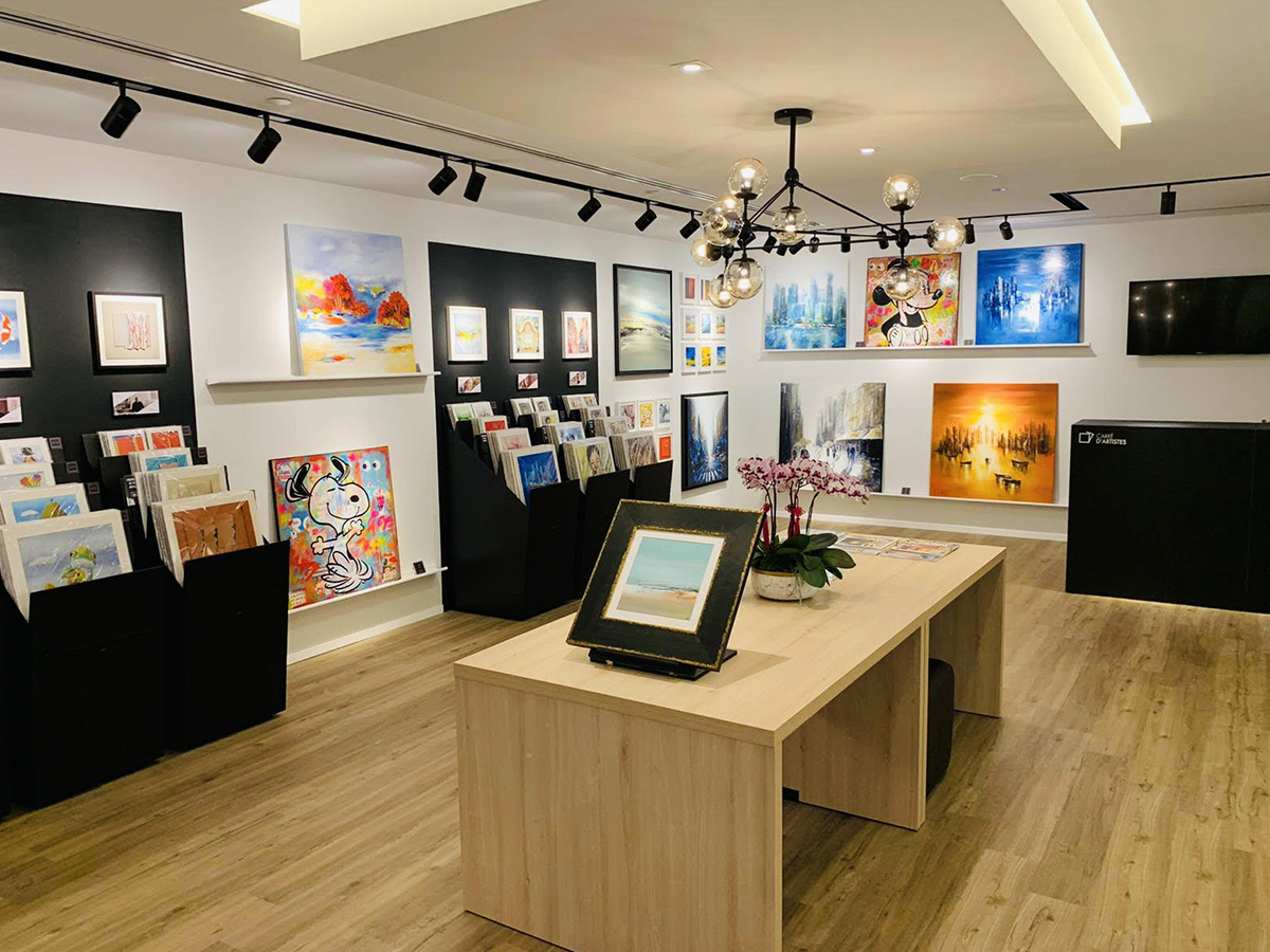 Galerie Singapour - intérieur