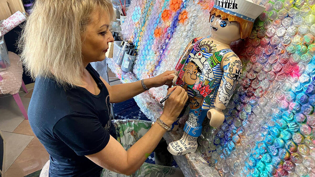 Frany La Chipie | Artiste Contemporain : Oeuvres & Biographie