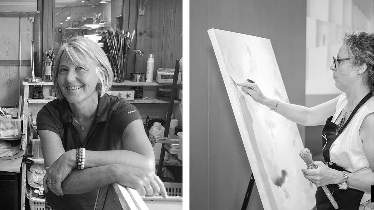 Nathalie Dumontier x Odile Escolier  | Zeitgenössischer Künstler