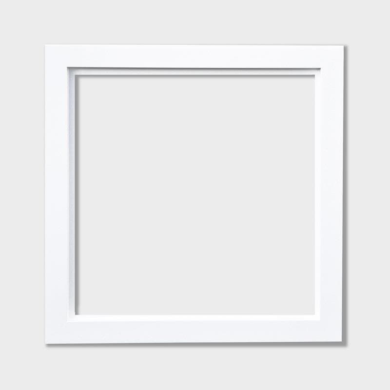 Cadre Harmonie Blanc laqué par Carré d'artistes | Cadre