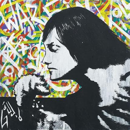 Painting Dream about your smell by Di Vicino Gaudio Alessandro | Painting Street art Acrylic Life style