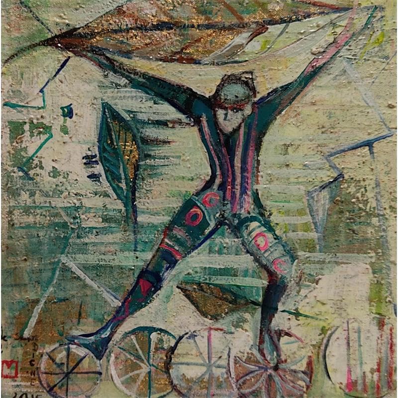 Painting VIVE LA VIE ! by Machi | Painting Figurative Life style Oil Acrylic