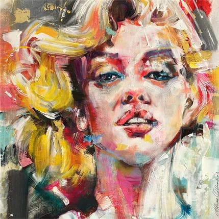 Peinture Sweet dream par Abbondanzia Monica | Tableau Figuratif Acrylique Portraits