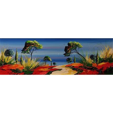 Pintura le chemin de nos amours por Fonteyne David | Pintura Acrílico