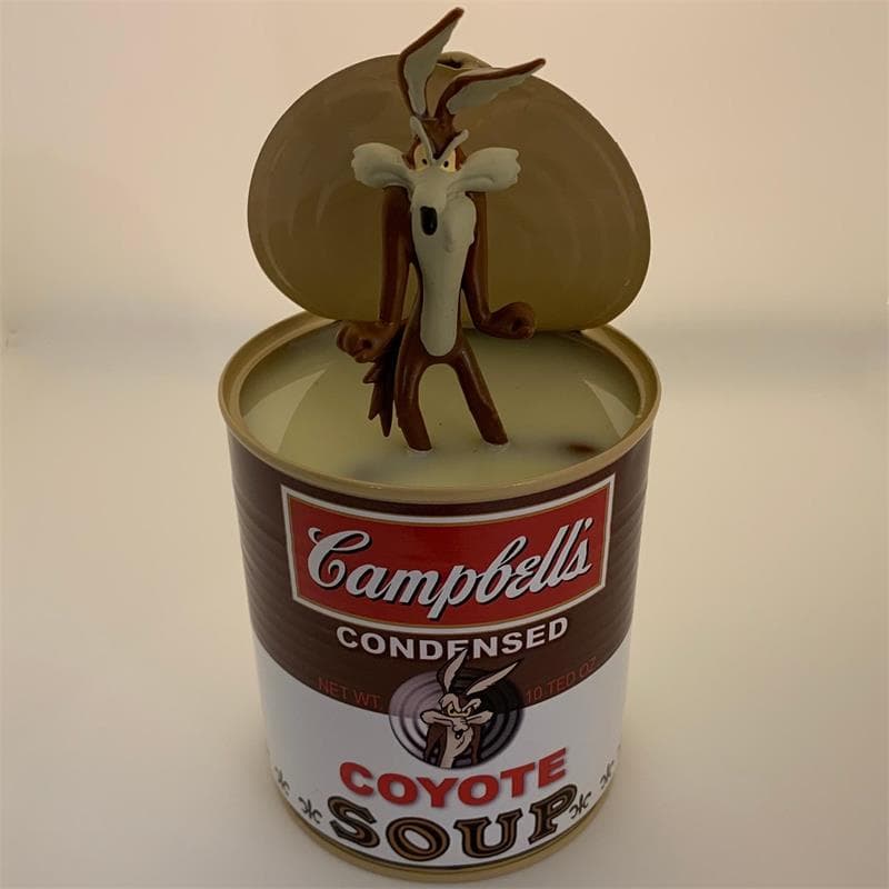 Sculpture Coyote 2 par TED | Sculpture