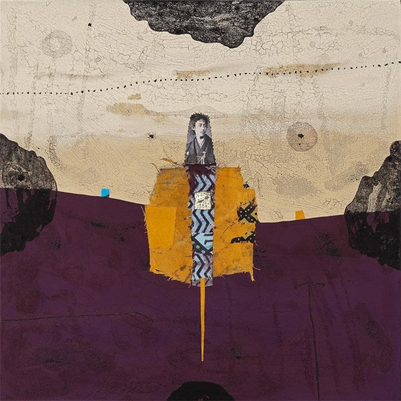 Pintura 36-80 por Boitier Thierry | Pintura Abstracto Retrato Acrílico