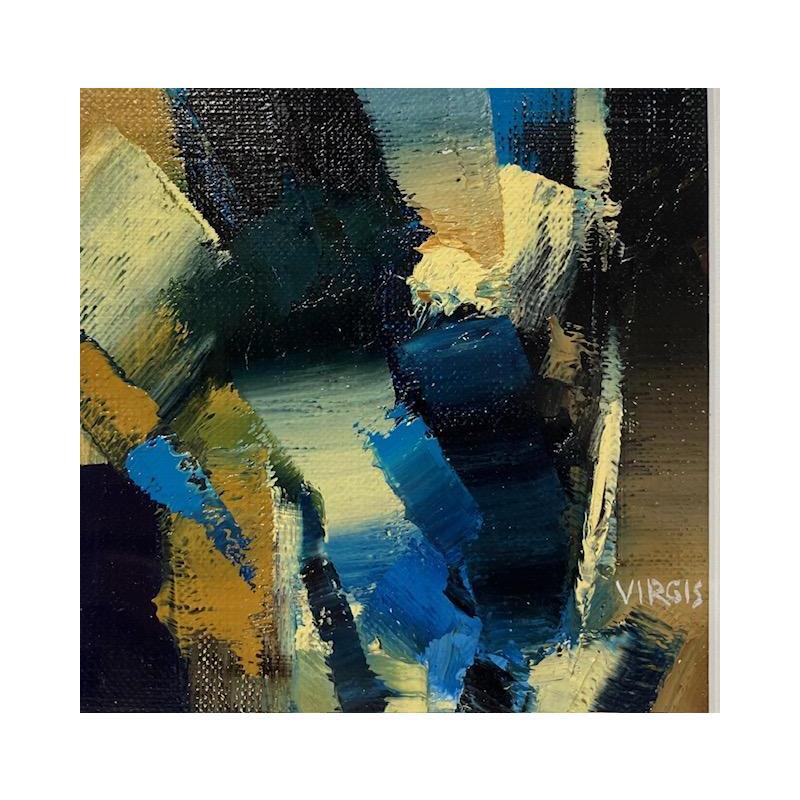 Painting Christmas Night by Virgis | Painting Oil