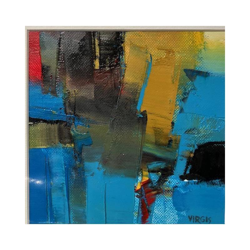 Painting Walking Up the Sky by Virgis | Painting Oil