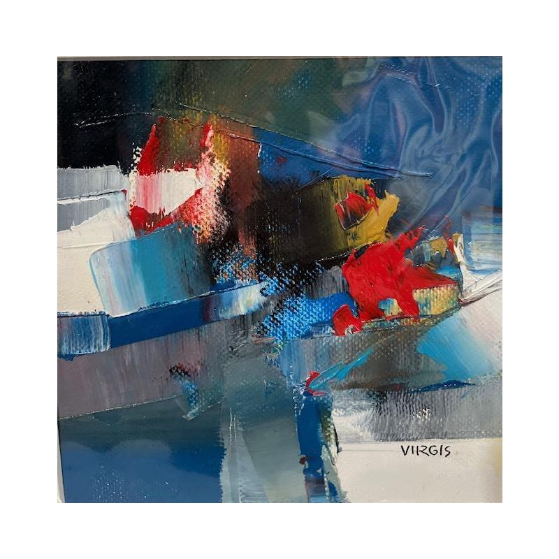 Peinture Light Night par Virgis | Tableau Huile