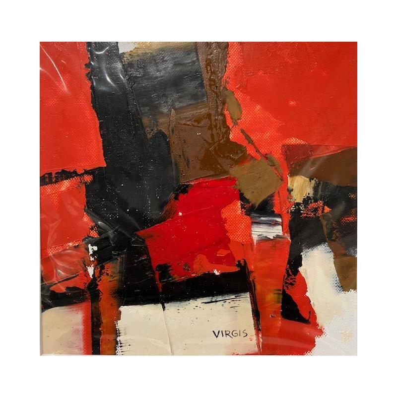 Painting Red by Virgis | Painting Figurative Oil