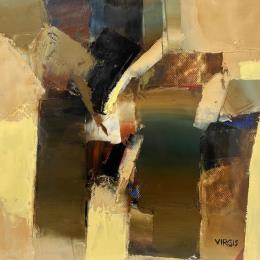 Peinture Without Stressing par Virgis | Tableau Figuratif Huile Icones Pop, Portraits