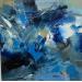 Peinture The Storm par Virgis | Tableau Figuratif Portraits Icones Pop Huile