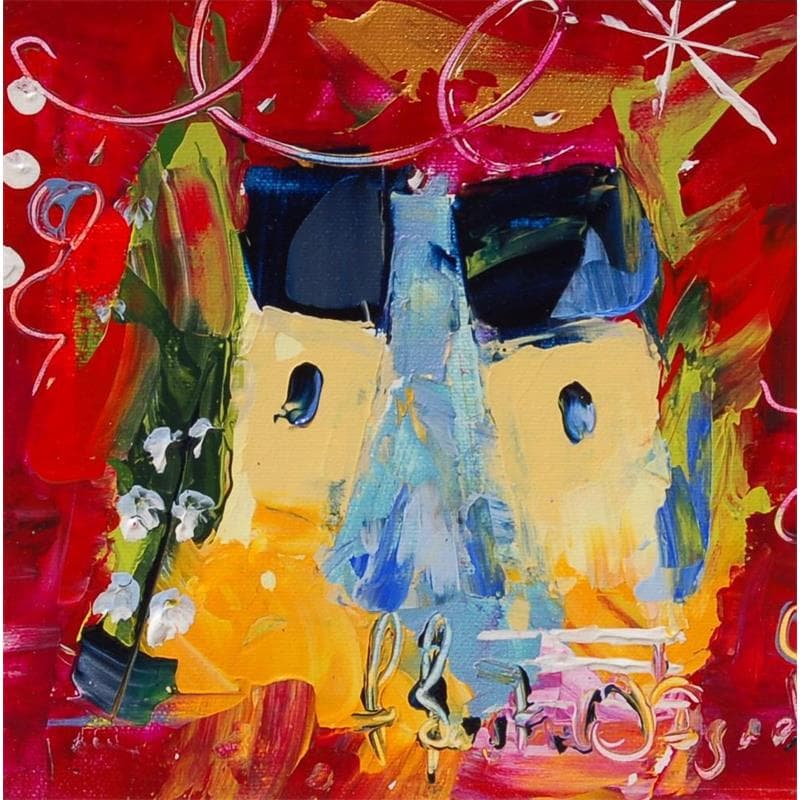 Peinture TOI ET MOI par Bastide d´Izard Armelle | Tableau Abstrait Acrylique