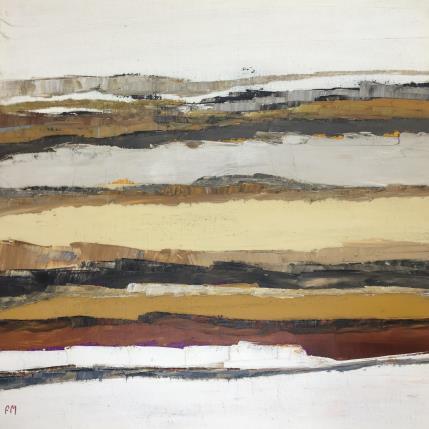 Gemälde HIVERNALE 11 von Marteau Frederique | Gemälde Abstrakt Öl Landschaften