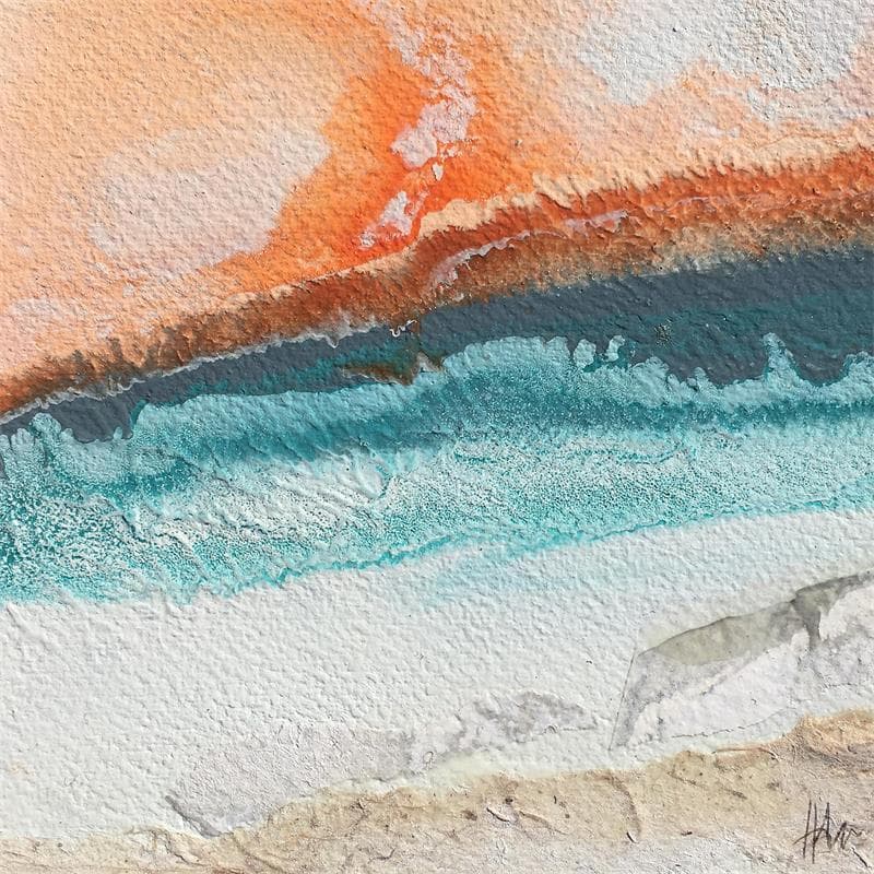 Gemälde Délivrance 1 von Han | Gemälde Abstrakt Minimalistisch