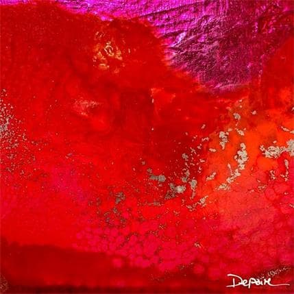 Painting Tourmaline Pink 487 by Depaire Silvia | Painting Acrylic