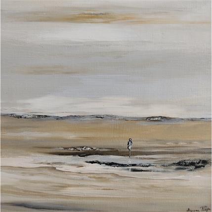 Painting Lointain by Macee | Painting Figurative Oil Pop icons, Portrait