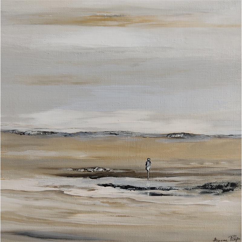 Peinture Lointain par Macee | Tableau Figuratif Portraits Icones Pop Huile