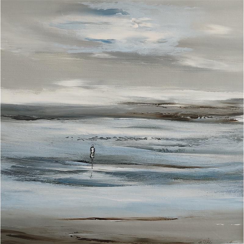 Peinture lumiere d'Obscurite par Macee | Tableau Figuratif Marine Huile