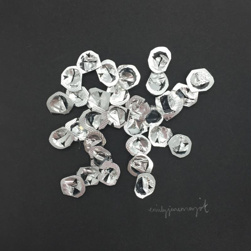 Peinture EJM 007 par Marjot Emily Jane  | Tableau Art Singulier Matiérisme