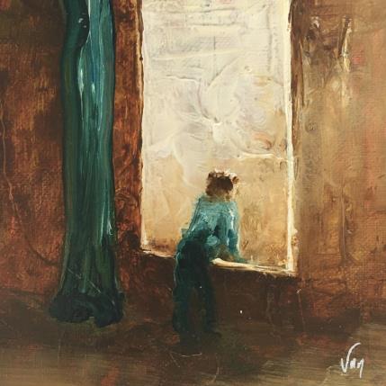 Painting Rêves by Vinnie | Painting Figurative Oil Life style