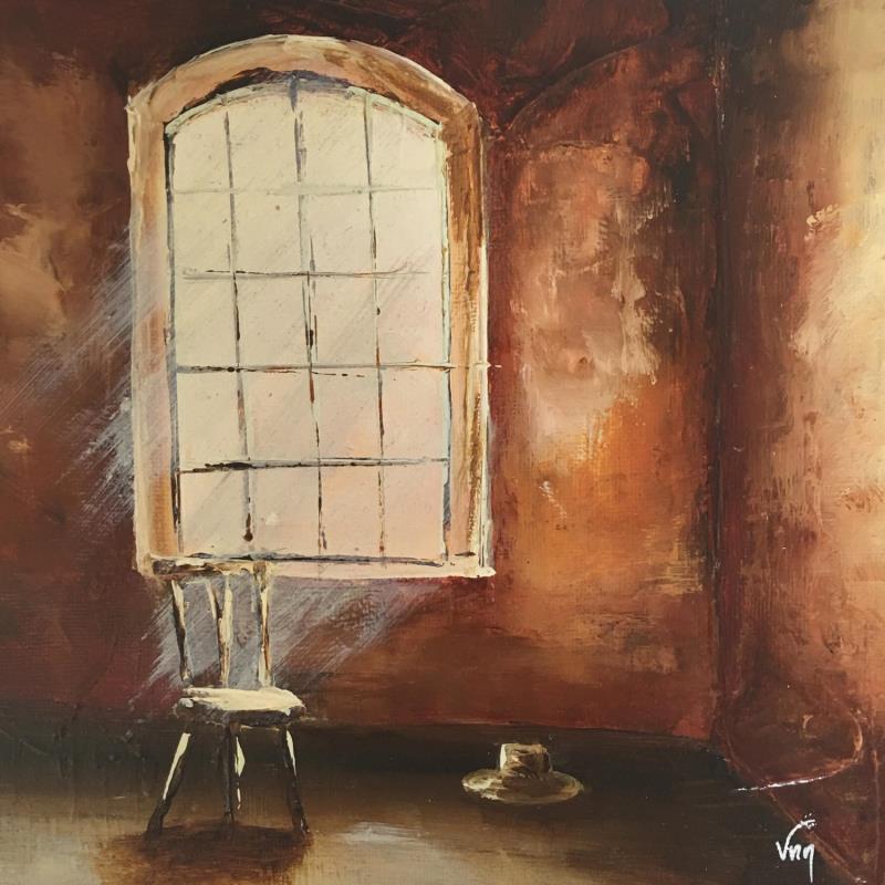 Painting L'histoire by Vinnie | Painting Figurative Life style Oil