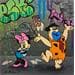 Peinture Flitstones Parade par Miller Jen  | Tableau Street Art Icones Pop